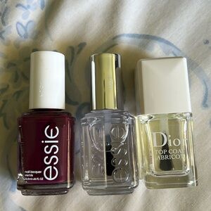 Dior & 2 essie nail polishes